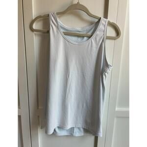 Columbia light blue cutout back tank